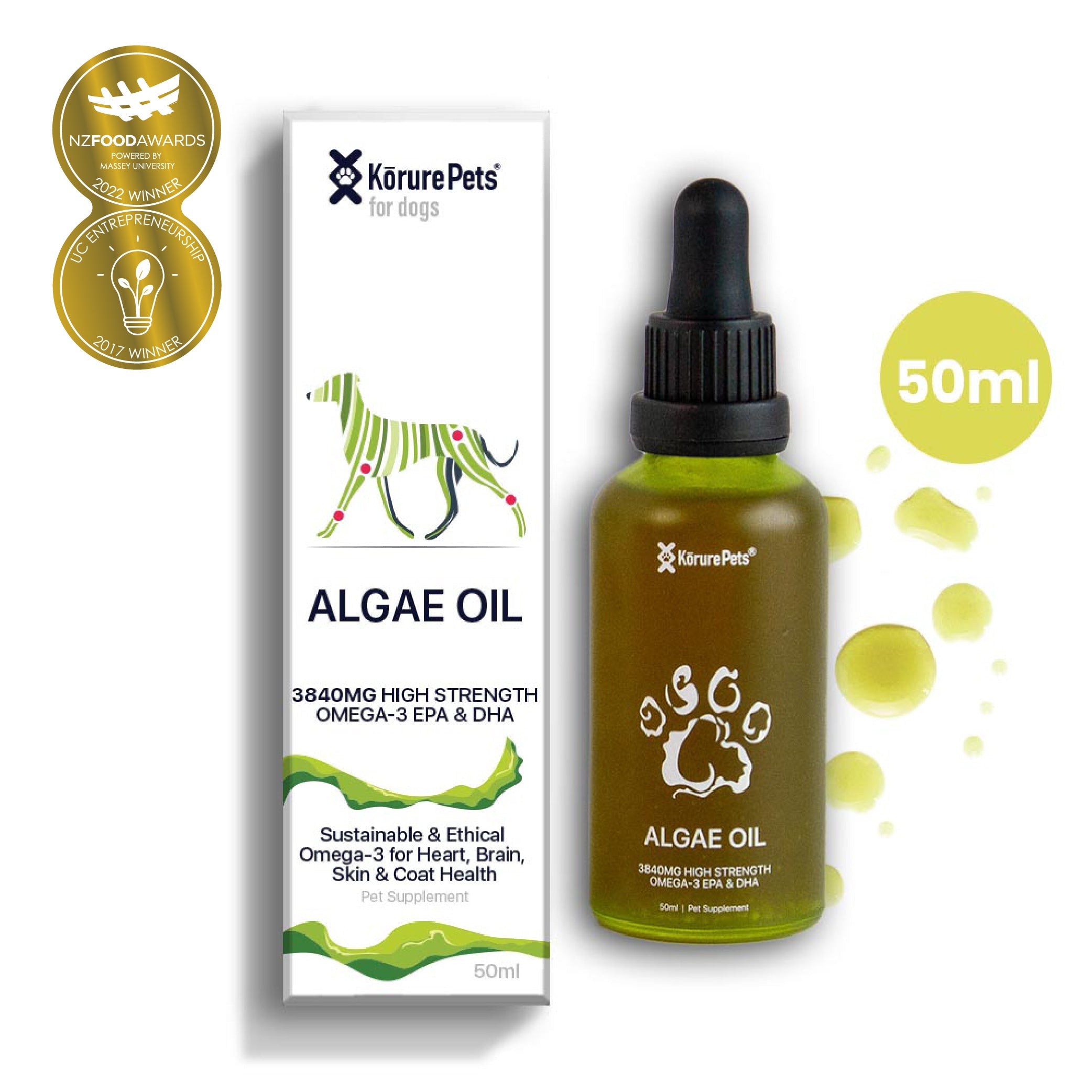 Dog Sustainable Omega-3 Oil – Korure Pets
