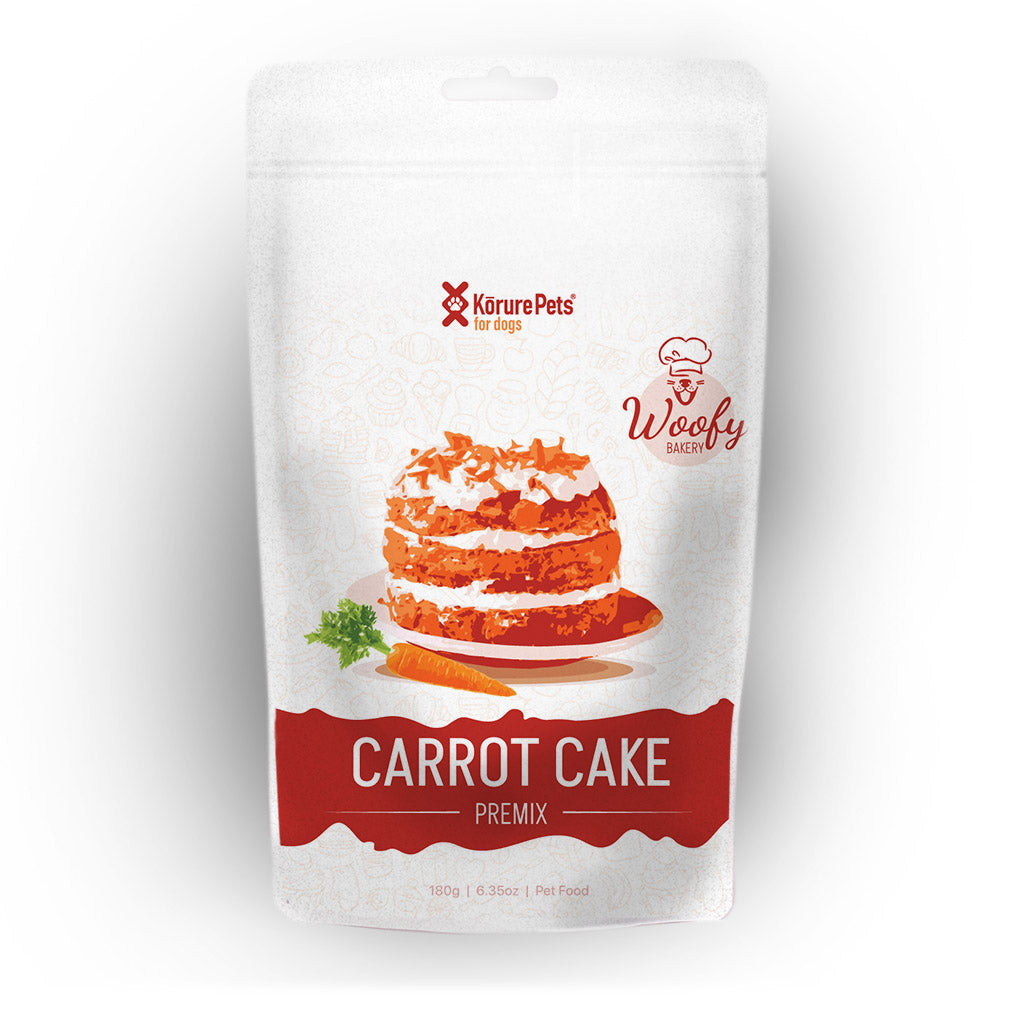 Premix Carrot Cake for dogs