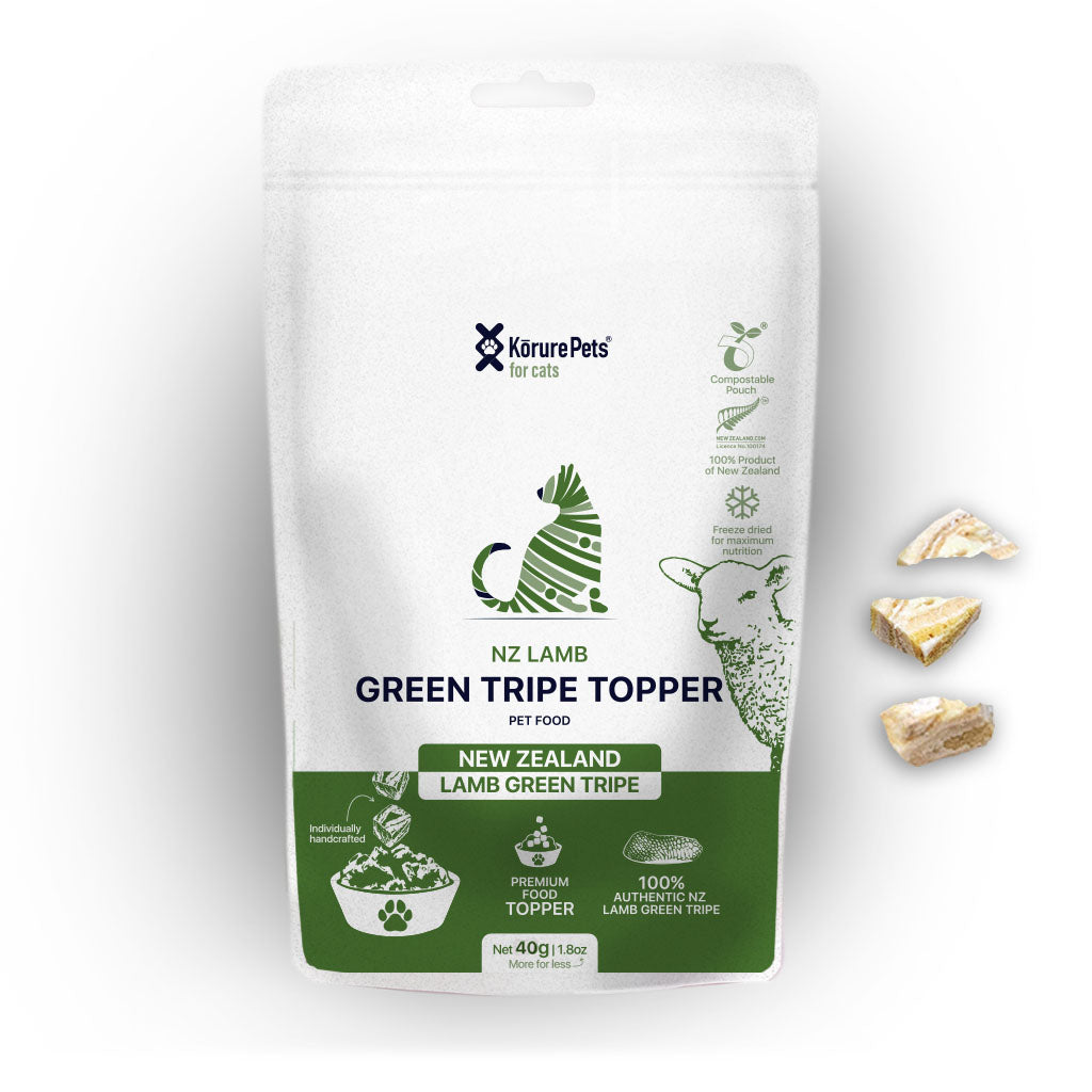 Cat Green Tripe Topper