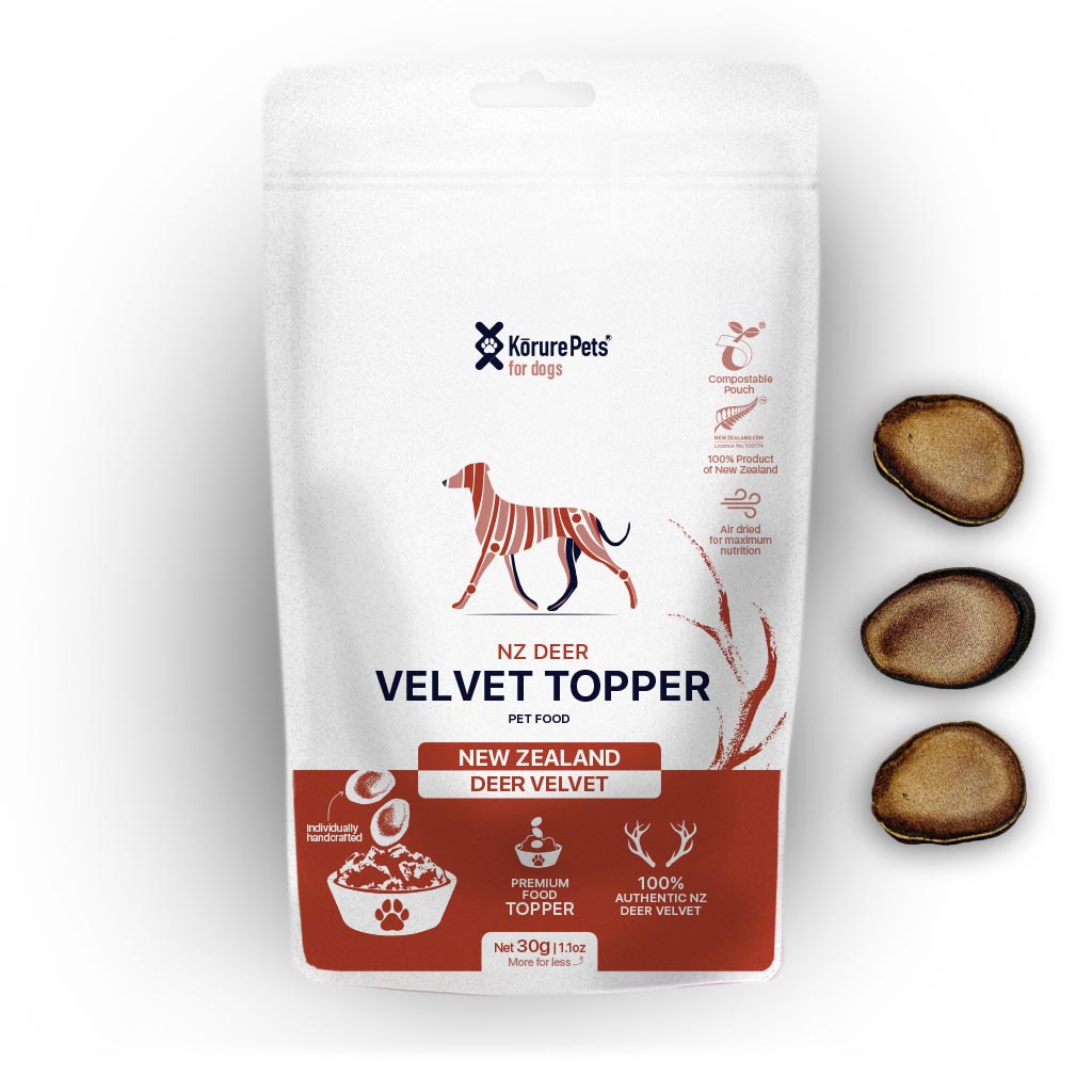 Dog Deer Velvet Topper