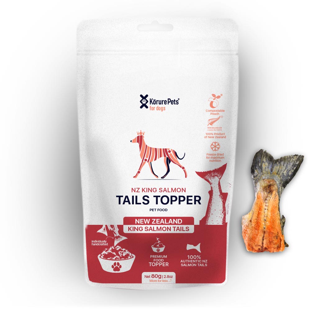 Dog Salmon Tails Topper