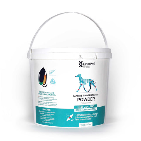 Dog Green Lipped Mussel Powder - For Mobility and flexibility of your dog's joints (Green Lipped Mussel Powder)