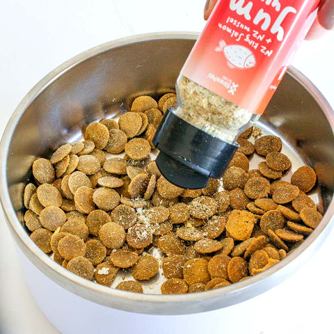 Dog yum yum NZ King Salmon