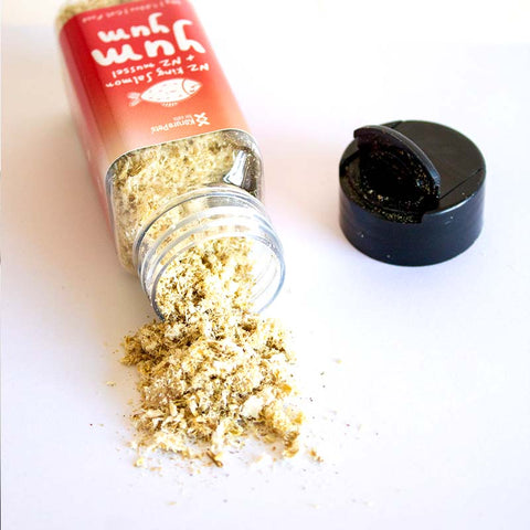 Dog yum yum NZ King Salmon