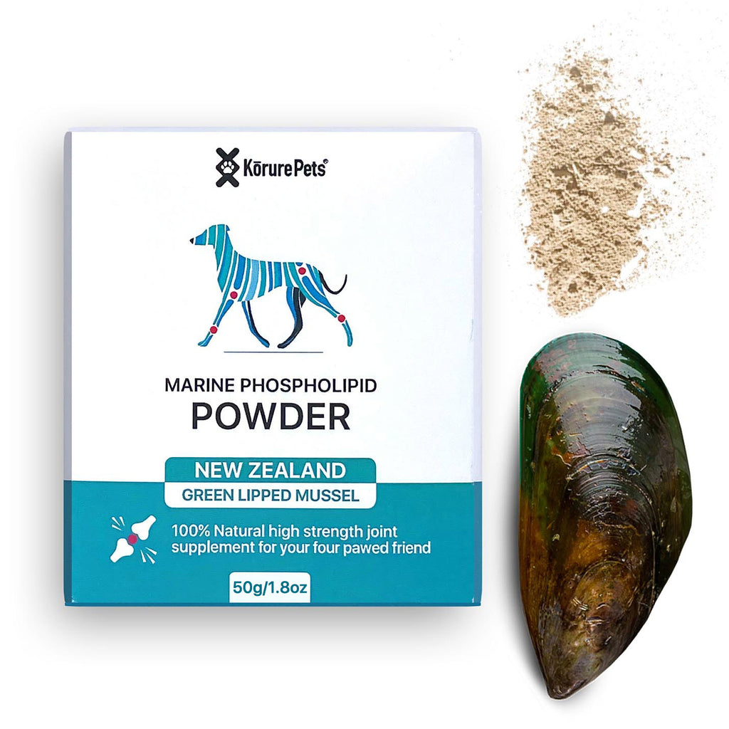 Dog Green Lipped Mussel Powder - For Mobility and flexibility of your dog's joints (Green Lipped Mussel Powder)